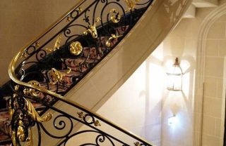 Cầu thang sắt nghệ thuật châu Âu MDSCA 15